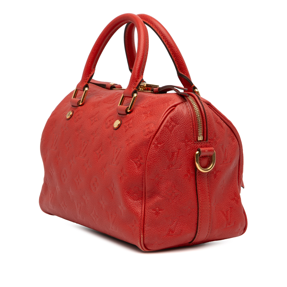Pre-Loved Louis Vuitton Monogram Empreinte Speedy Bandouliere 25 - Picture 2 of 11